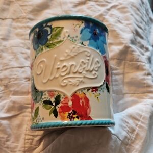 Pioneer Woman "Melody" Floral Utensil Holder